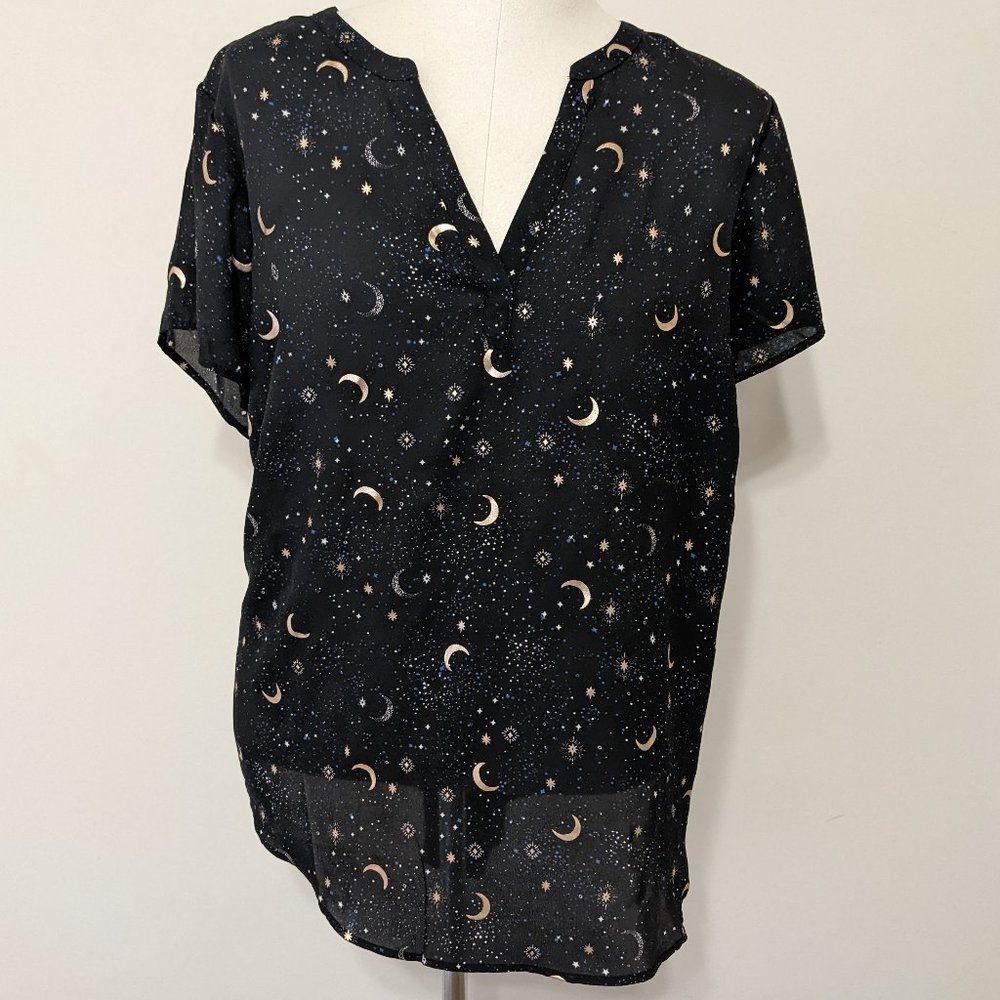 NWOT Torrid Celestial Sun Moon Tunic Top Size 3/3X